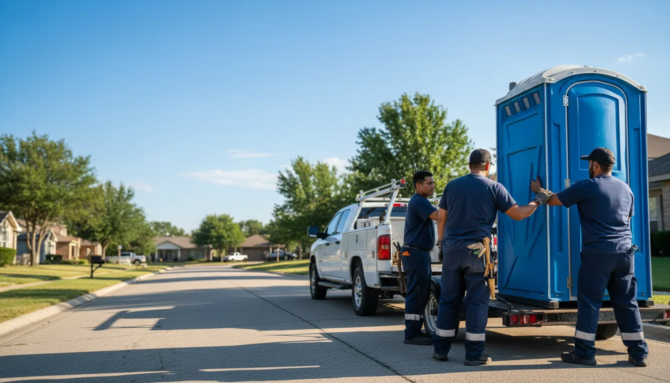 Portable Toilet Rental in Center Cross, VA near me
